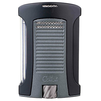 Зажигалка сигарная Colibri Daytona, черно-серая LI770T11 - фото