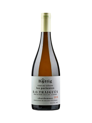 Вино "Los Parientes Chardonnay Baettig" белое сухое 0.75 л - фото