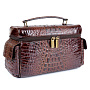 Хьюмидор-саквояж Gentili El Inseparable SV15-Croco-Brown