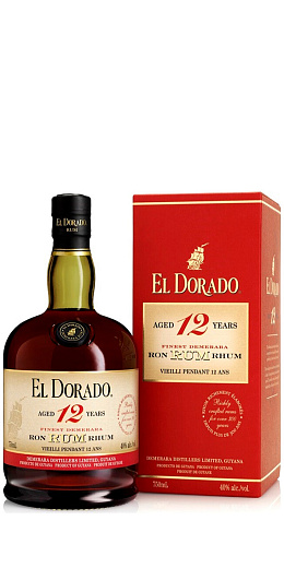 Ром "El Dorado" 12 Years Old 0.7 л - фото