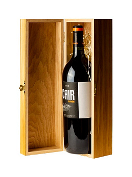 Футляр на 1 бутылку, Бордо, Дуб - фото