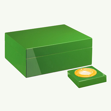 Набор сигарных аксессуаров Morici Roma Collection Green SET - фото