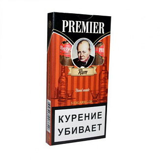 Сигариллы Premier Rum (пачка 5 шт)
