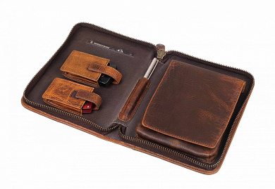 Сумка P&A на 6 сигар C251-Tobacco - подробнее