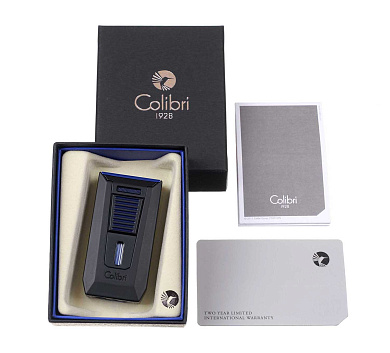 Зажигалка сигарная Colibri Slide (двойное пламя) LI850T15 -