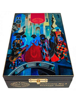 Подарочный набор кубинских сигар Romeo y Julieta Exhibicion № 3 Vintage 2005 Art Nouveau Series - фото