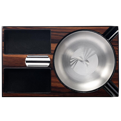 Пепельница Colibri Windsor на 3 сигары, Макассар AT200C2 - цена