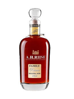 Ром "A.H. Riise", "Family", Reserve Solera 1838, 0.7 л - фото