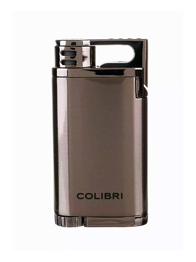 Зажигалка сигарная Colibri Belmont, оружейная сталь LI200C15 - фото