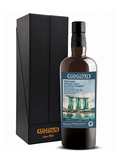 Виски Samaroli, Glenburgie Speyside Single Malt Scotch 1995 0.7 л - фото