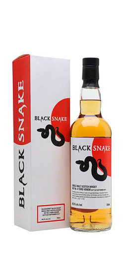 Виски Blackadder Black Snake Single Malt Scotch Whisky 0.7 л - фото