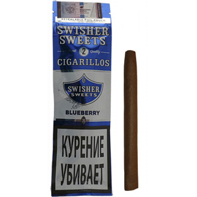 Сигариллы Swisher Sweets Blueberry Cigarillos - фото