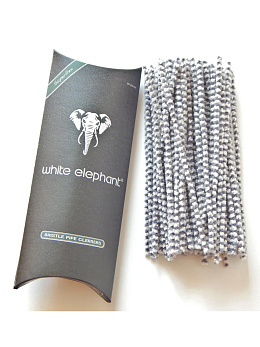 Ерши для трубок White Elephant жесткие 80 шт - фото