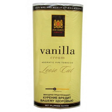 Трубочный табак Mac Baren Vanilla Cream - фото