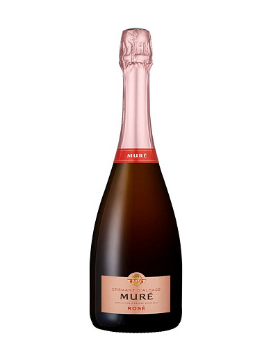 Игристое вино Mure, Cremant d'Alsace Rose Brut 0.75 л - фото