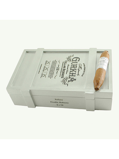 Сигары Gurkha Cellar Reserve 12 Years Platinum Solara Double Robusto - отзывы