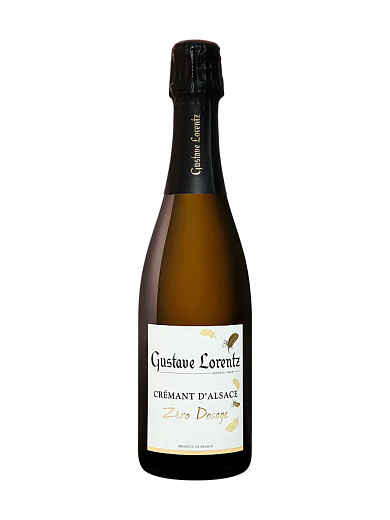 Игристое вино Gustave Lorentz Cremant d‘Alsace AOC Zero Dosage 2020 0.75 л 0.75 л - фото