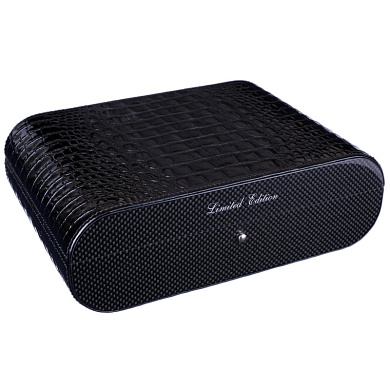 Хьюмидор Gentili LE SV10-Croco-Black - фото