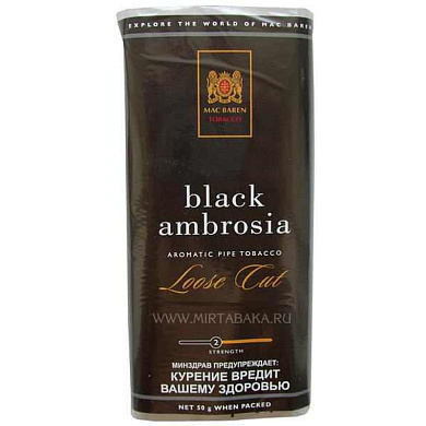 Трубочный табак Mac Baren Black Ambrosia - фото