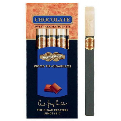 Сигариллы Handelsgold Chocolаte Wood Tip - фото