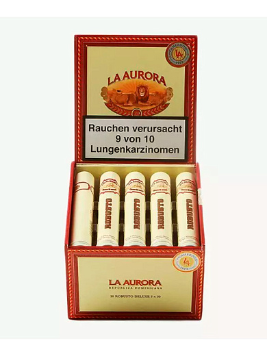 Сигары La Aurora 1903 Edition Cameroon Robusto Deluxe Tubos - цена