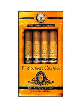 Подарочный набор сигар Perdomo Humidified Epicure Champagne - фото