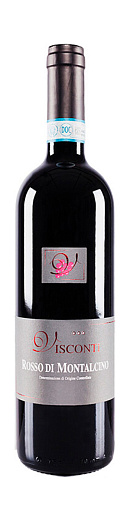Вино "Visconti", Rosso di Montalcino DOC 0.75 л - фото