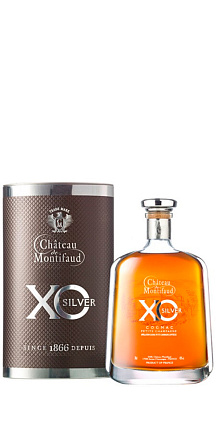 Коньяк "Chateau de Montifaud" Silver XO, Fine Petite Champagne AOC, Carafe "Attitude"