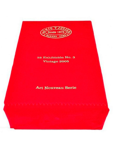 Подарочный набор кубинских сигар Romeo y Julieta Exhibicion № 3 Vintage 2005 Art Nouveau Series - отзывы